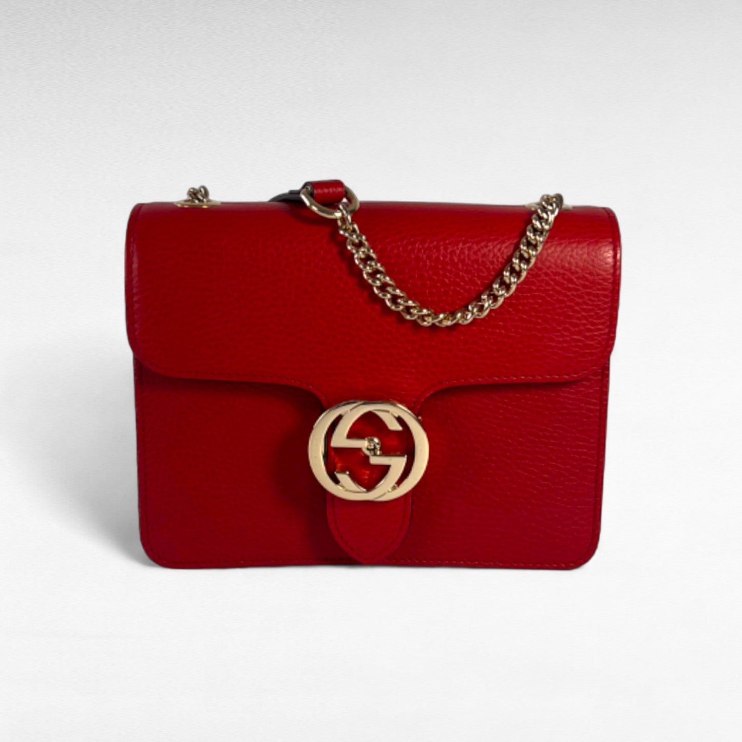 Gucci Interlocking GG Shoulder Bag - The Dream Bag Co