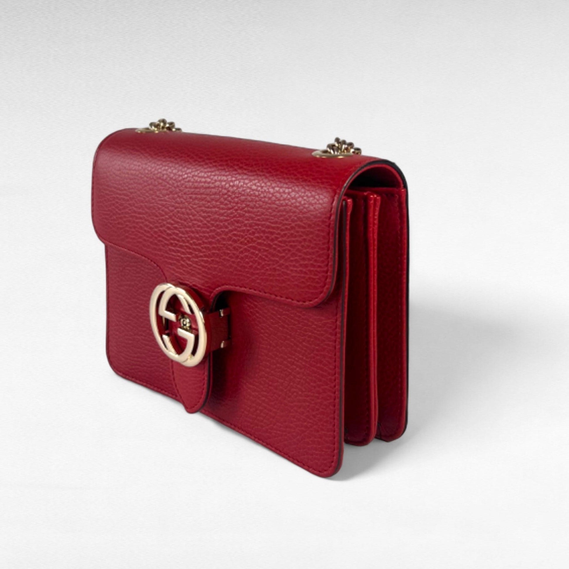 Gucci Interlocking GG Shoulder Bag - The Dream Bag Co