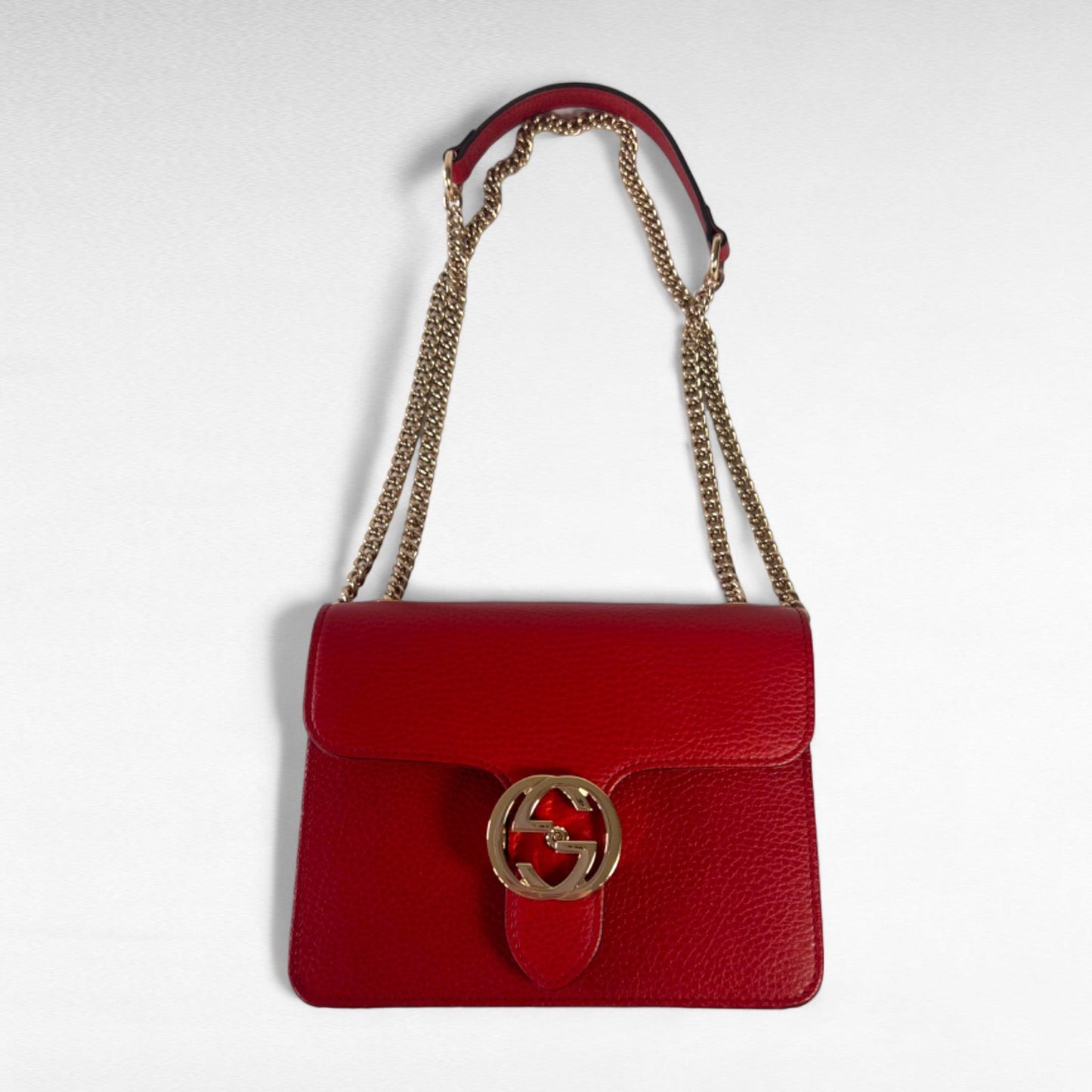 Gucci Interlocking GG Shoulder Bag - The Dream Bag Co